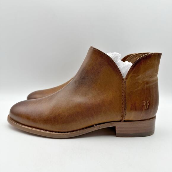 Frye Womens Melissa Shootie Boot US 6.5B EU 37 Brown Leather NIB - Picture 9 of 14